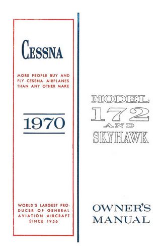 Cessna 172K & Skyhawk 1970 Owner's Manual