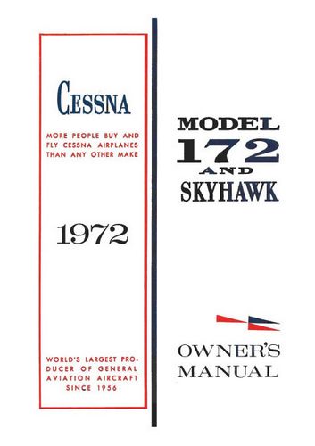 Cessna 172L  & Skyhawk 1972 Owner's Manual