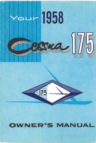 Cessna 175 1958 Owner's Manual