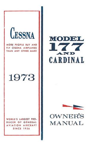 Cessna 177B 1973 Owner's Manual