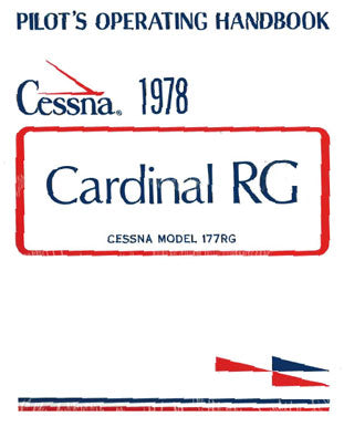 Cessna 177RG Cardinal RG 1978 Pilot's Operating Handbook