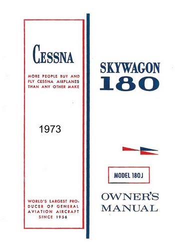 Cessna 180J Skywagon 1973 Owner's Manual