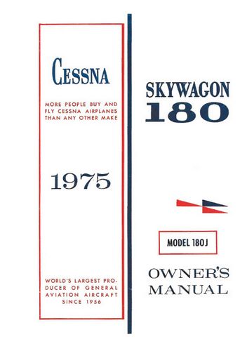 Cessna 180J Skywagon 1975 Owner's Manual