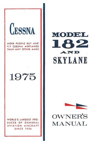 Cessna 182P & Skylane 1975 Owner's Manual