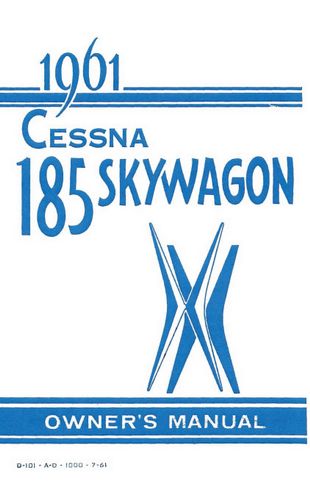 Cessna 185 1961 Owner's Manual