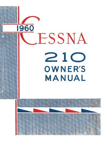 Cessna 210 1960 Owner's Manual