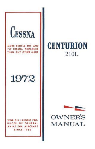 Cessna 210L Centurion 1972 Owner's Manual