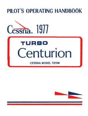 Cessna Turbo 210M Centurion 1977 Pilot's Operating Handbook