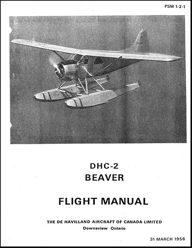 DeHavilland DHC-2 Beaver 1956 Flight Manual (PSM-1-2-1)