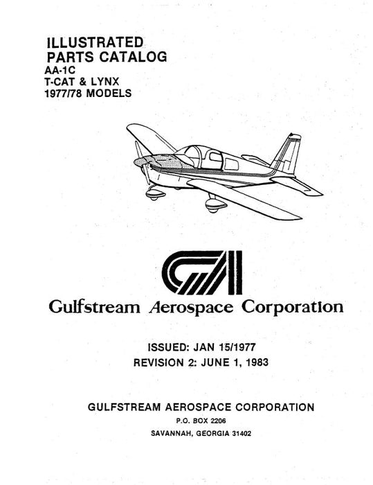 Grumman AA1C 1977-78 Parts Catalog (7742)
