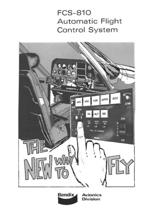 Bendix FCS-810 Flight Control System Operator's Manual (BXFCS810-OP-C)