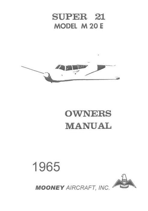 Mooney M20E Super 21 1965 Owners Manual (1193)