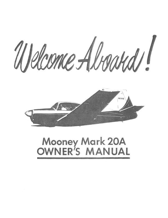Mooney Mark 20A Owner's Manual (MOM20A-O)