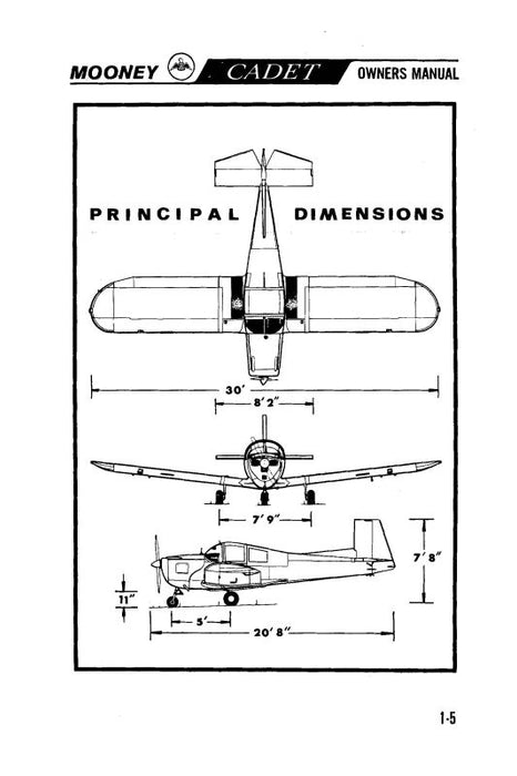 Mooney  Cadet 1969 Owner's Manual (MOCADET-69-O-C)