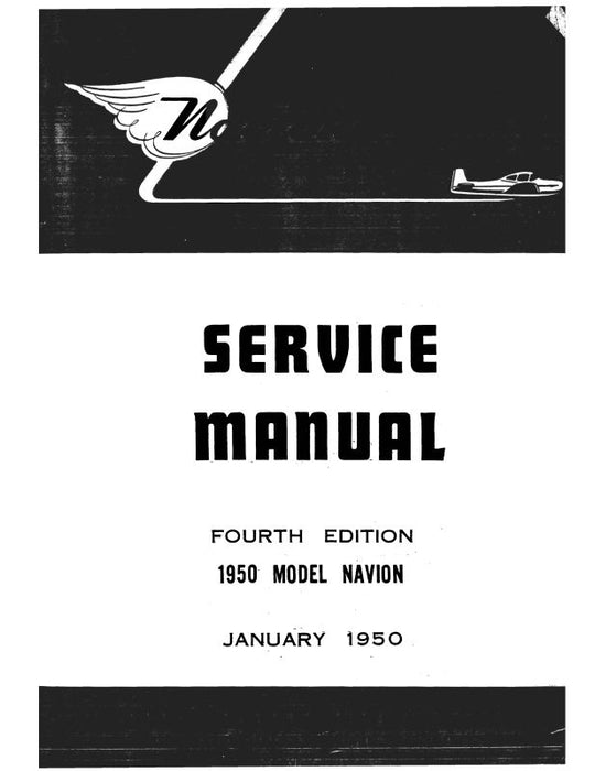 Navion  1950 Maintenance Manual (NVSERVICE-50-MC)