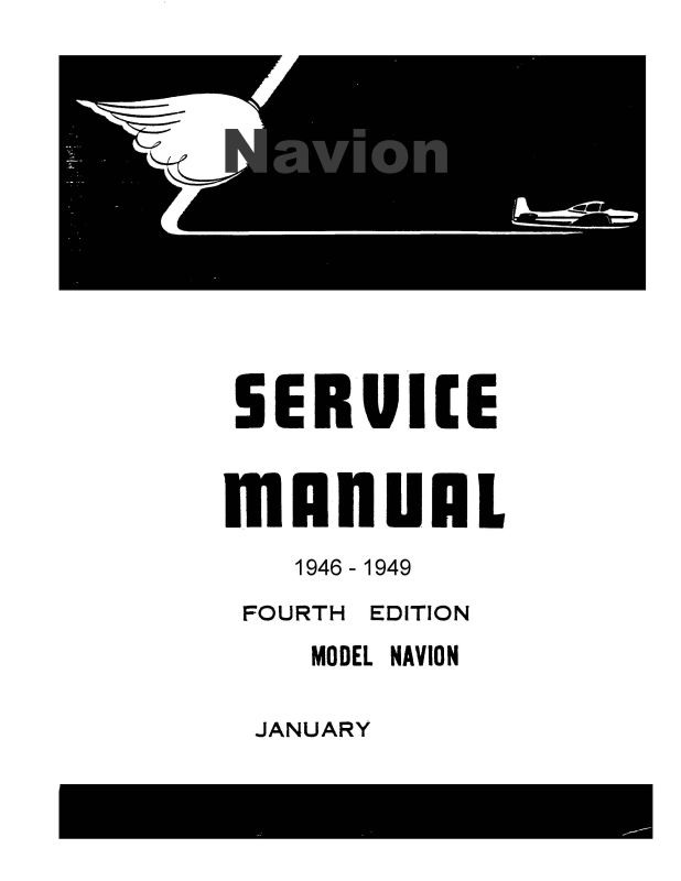 Navion Navion 1946-1949 Maintenance Manual — Essco Aircraft