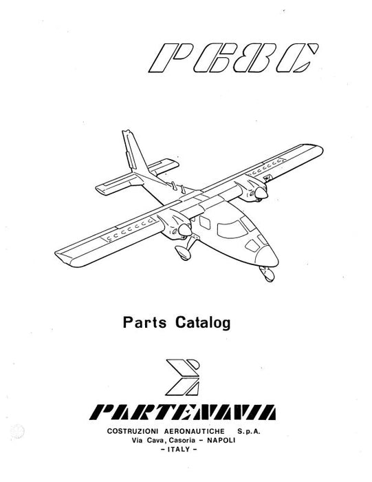 Partenavia P68C 1979 Parts Catalog (PRP68C-P-C)
