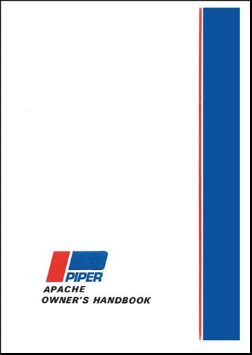 Piper PA-23, 23-160 Apache 1957-58 Owner's Manual (752-455)