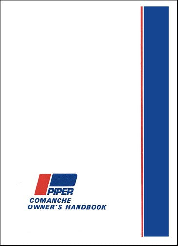 Piper PA24-180,250 Comanche1959-60 Owner's Manual (753-529)