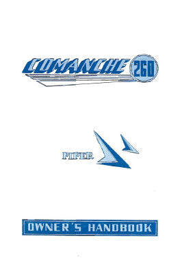 Piper PA24-260 1965 Owner's Handbook (753-685)
