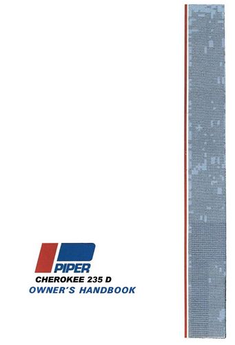 Piper PA-28-235D 1970 Owner's Manual (753-808)