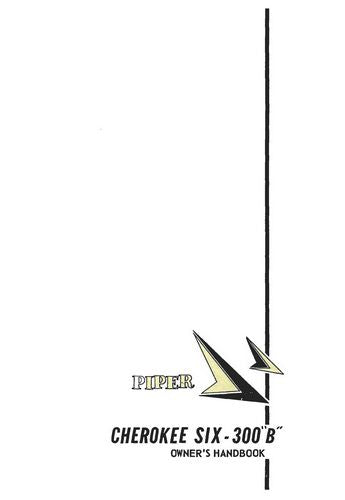 Piper PA32-300B 1969 Owner's Manual (753-789)