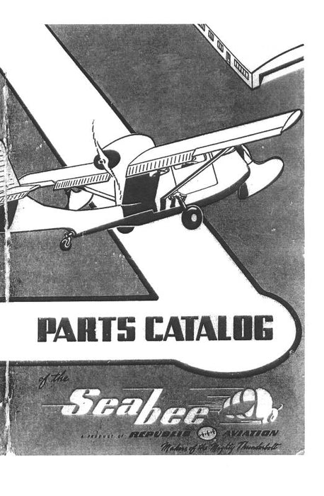 Republic Aviation RC-3 Seabee Parts Catalog (RPRC3-P-C)
