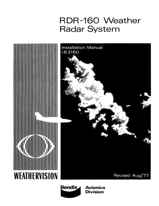 Bendix RDR-160 Installation Manual (I.B.2160)