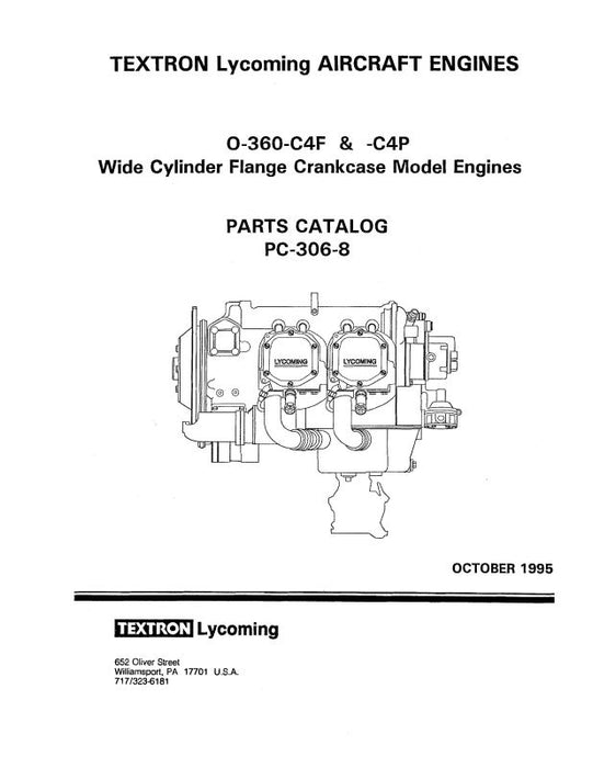 O360C4F,C4P 1995 Parts Catalog PC3068 (PC3068) — Essco