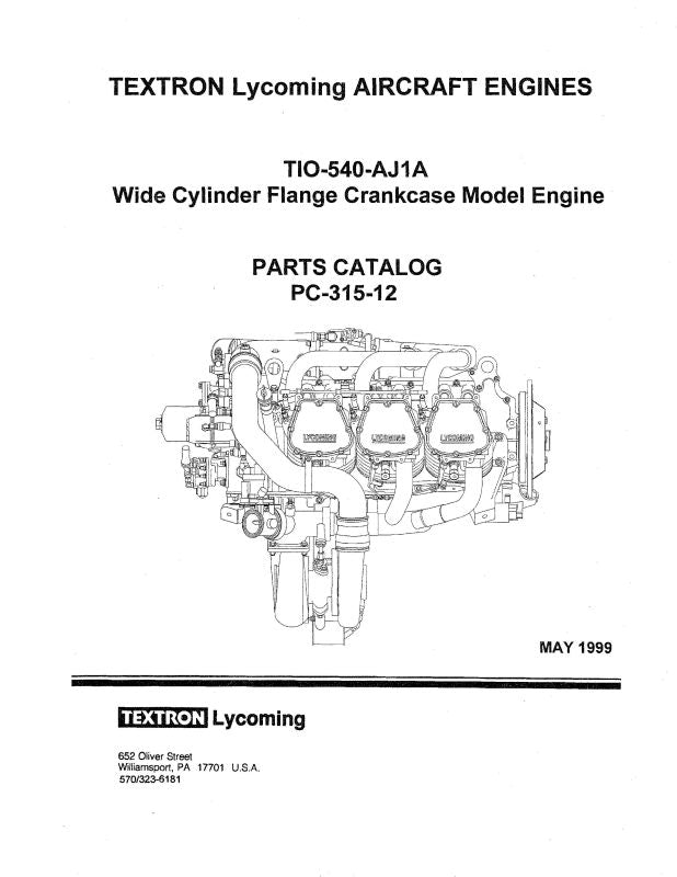 TIO540AJ1A 1999 Parts Catalog PC31512 (PC31512) — Essco