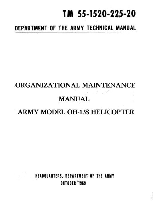 Bell Helicopter OH-13S 1969 Organizational Maintenance Manual