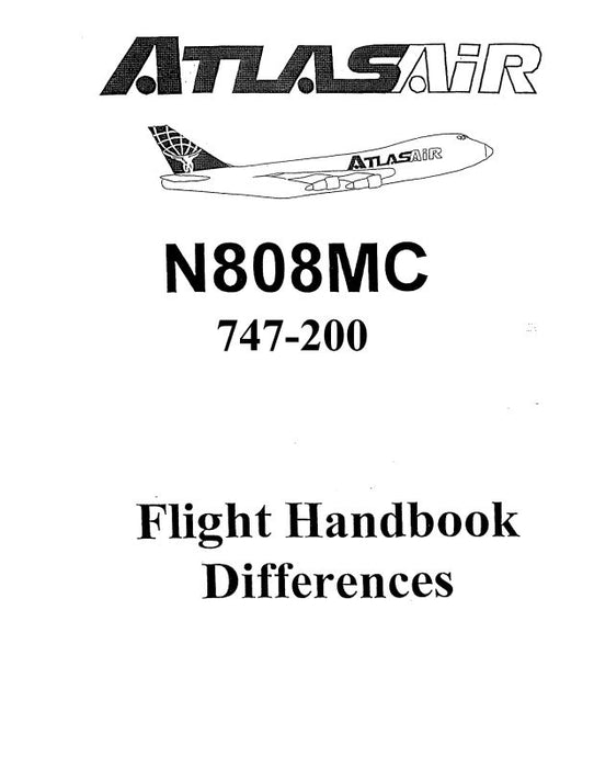 Atlas Air 747-100-200 Atlas Air Flight Handbook (A5747100,200-F)