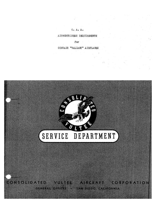 Consolidated C.A.A. Airworthiness Requirement Airworthiness Requirements (CSAIRWORTH-REQC)