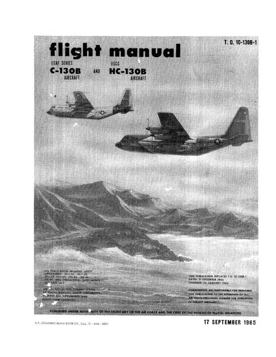 Lockheed C130B & HC130B Flight Manual (1C130B1) — Essco Aircraft