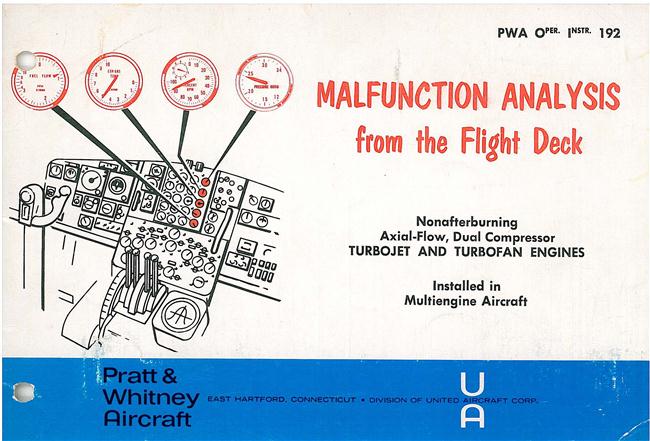 Pratt & Whitney Turbojet & Turbofan Engines Malfunction Analysis (192)